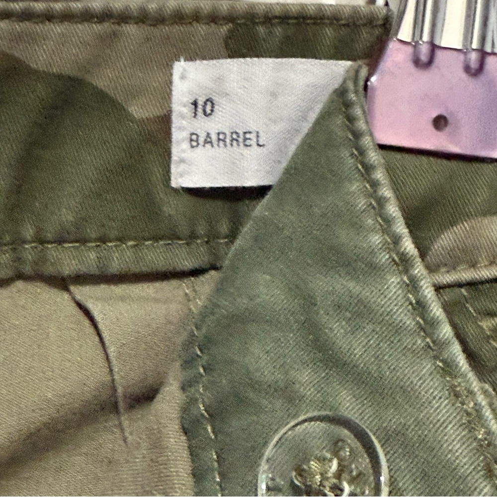 GAP Factory Women’s Barrel Camouflage Pants - 10 - Picture 4 of 13